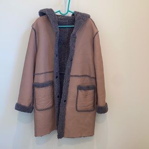 Shearling coat